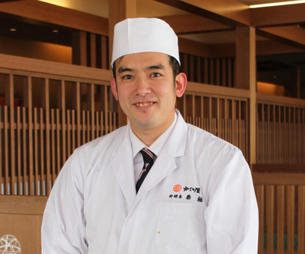 かごの屋 甲子園店 料理長 栗栖 尚紀さん（35才）