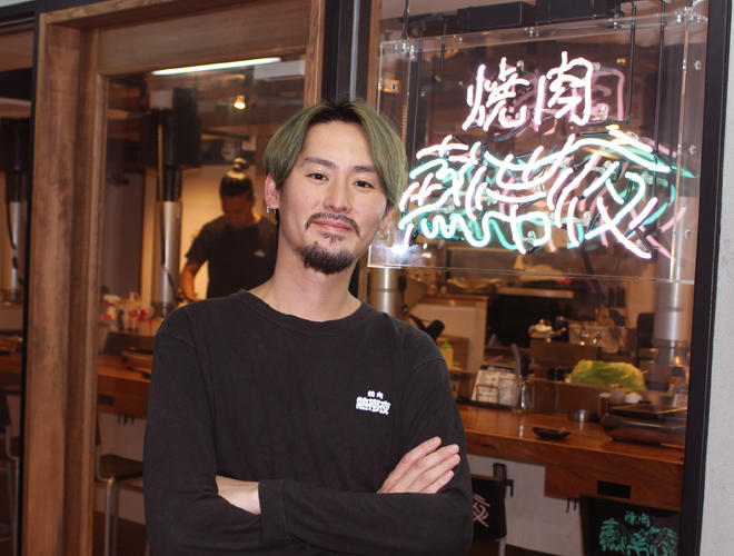焼肉熱帯夜 ヨルテヤ オーナー 小松 和史さん（33才）